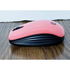 HP Z3200 Pink Three Button Blue LED Wireless Mouse - No Dongle